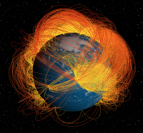 Global Mobility Visualization