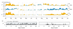 Rhythm of relationships in a social fish over the course of a full year in the wild