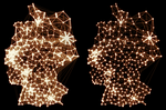 COVID-19 lockdown induces disease-mitigating structural changes in mobility networks